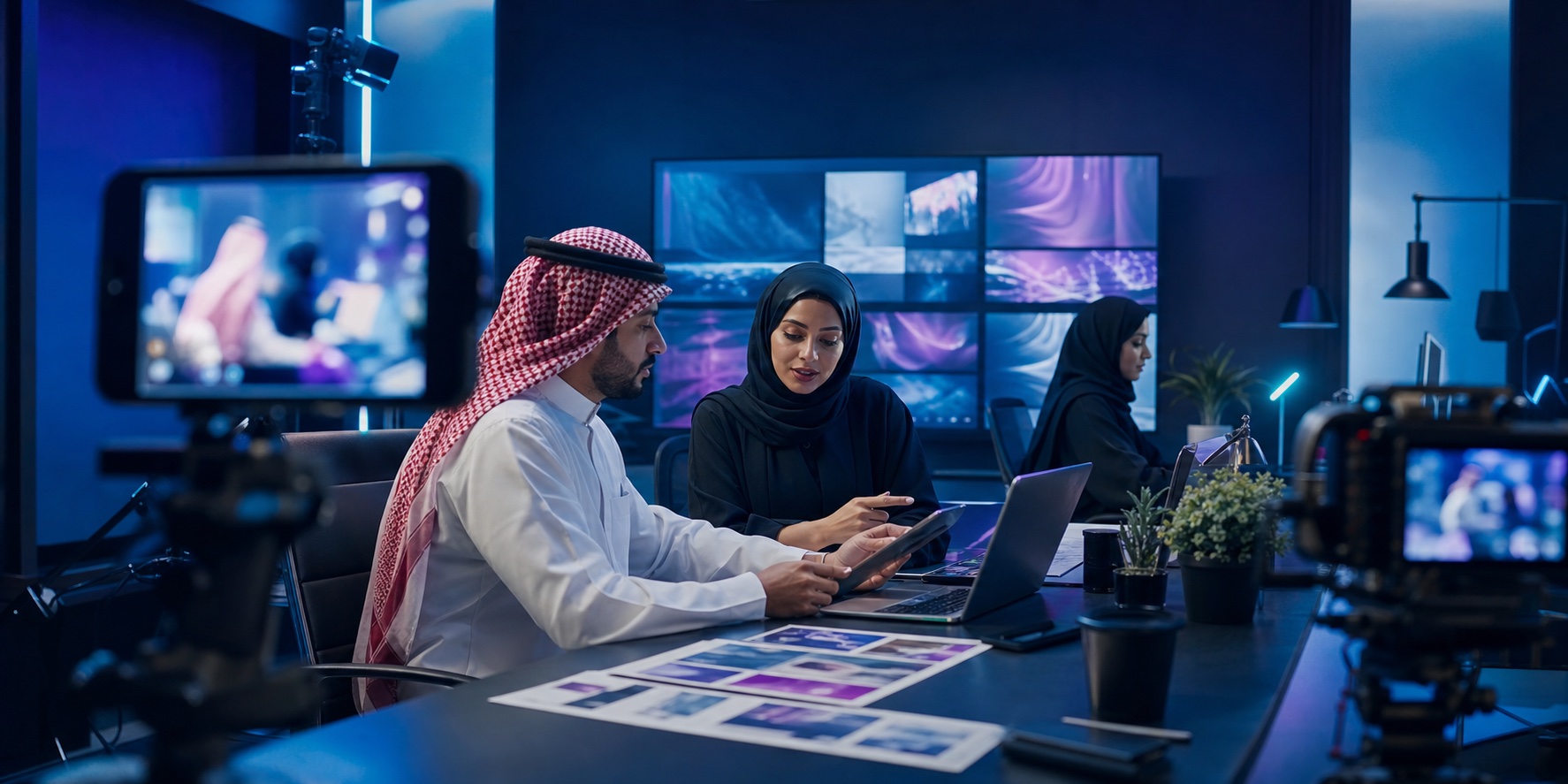 إدارة حسابات التواصل الاجتماعي